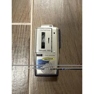 Olympus Pearlcorder J300 Handheld Cassette Voice Recorder Tested Works